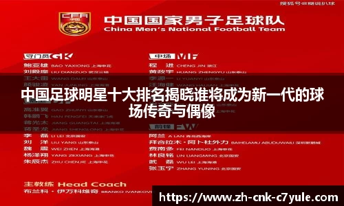 中国足球明星十大排名揭晓谁将成为新一代的球场传奇与偶像